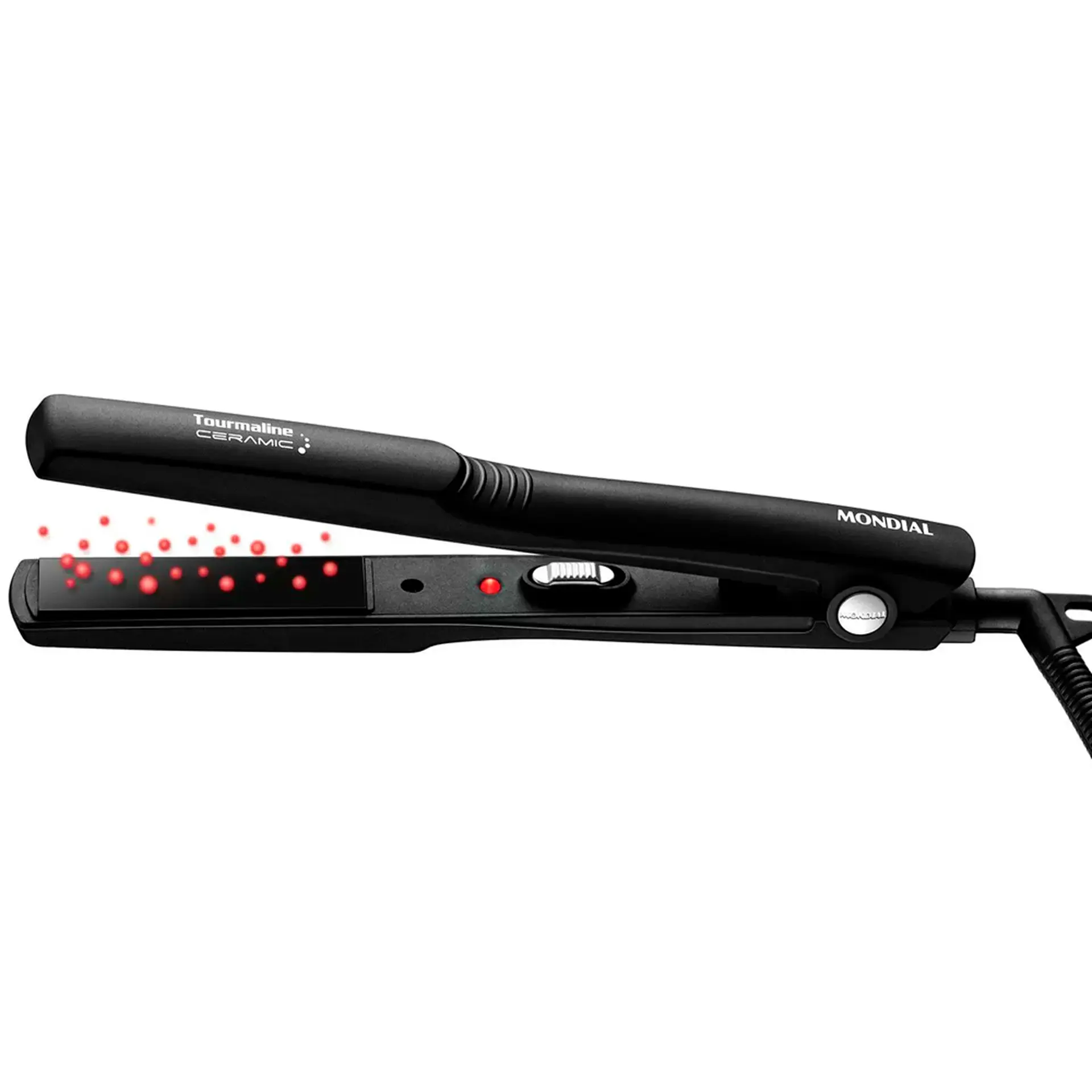 Kit Secador 1900W e Prancha Mondial KT91 - Preto - 220 Volts