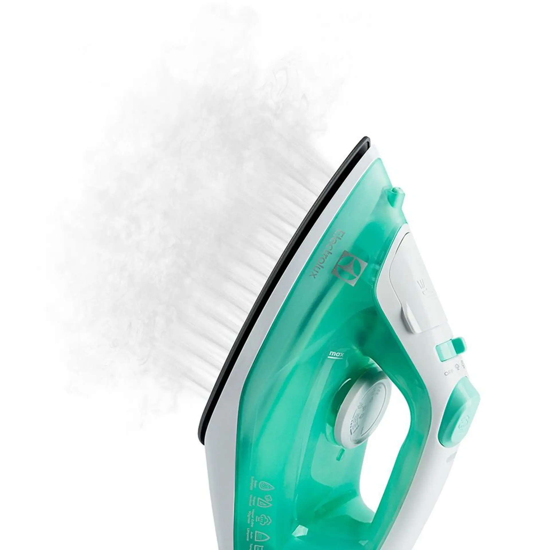 Ferro de Passar a Vapor e Seco Electrolux Easyline Vapor Vertical 1200W SIE70 - Verde - 110 Volts