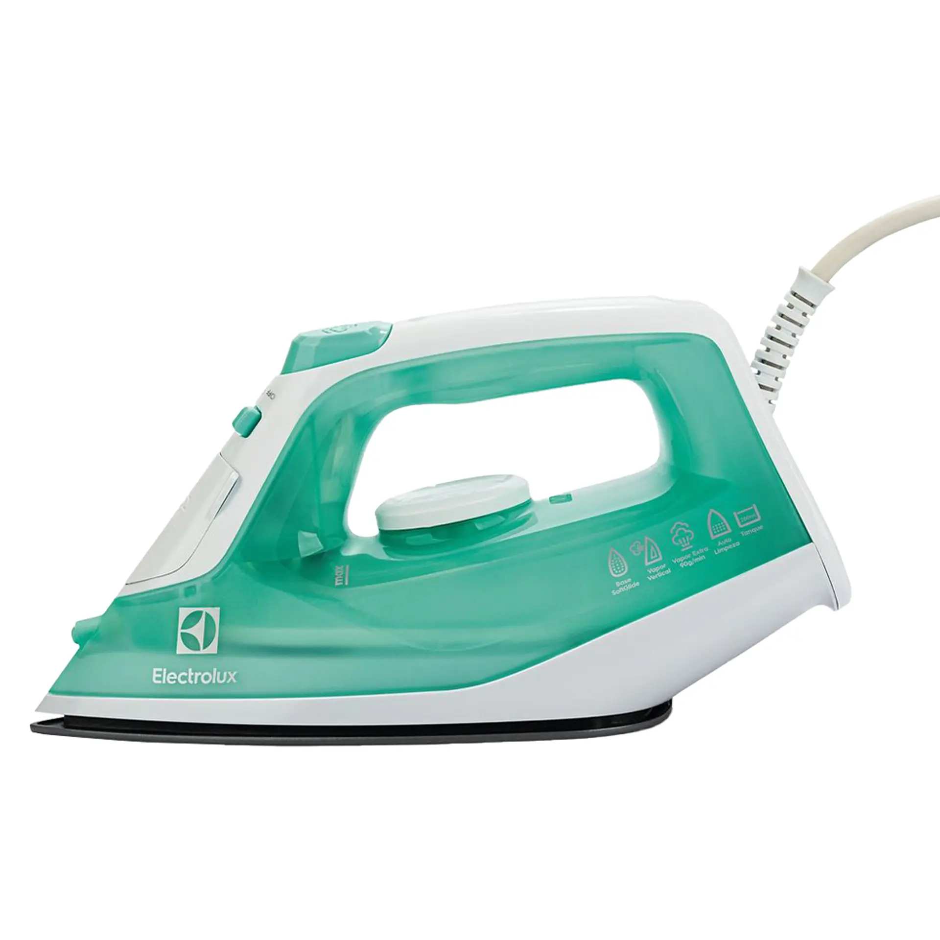 Ferro de Passar a Vapor e Seco Electrolux Easyline Vapor Vertical 1200W SIE70 - Verde - 110 Volts