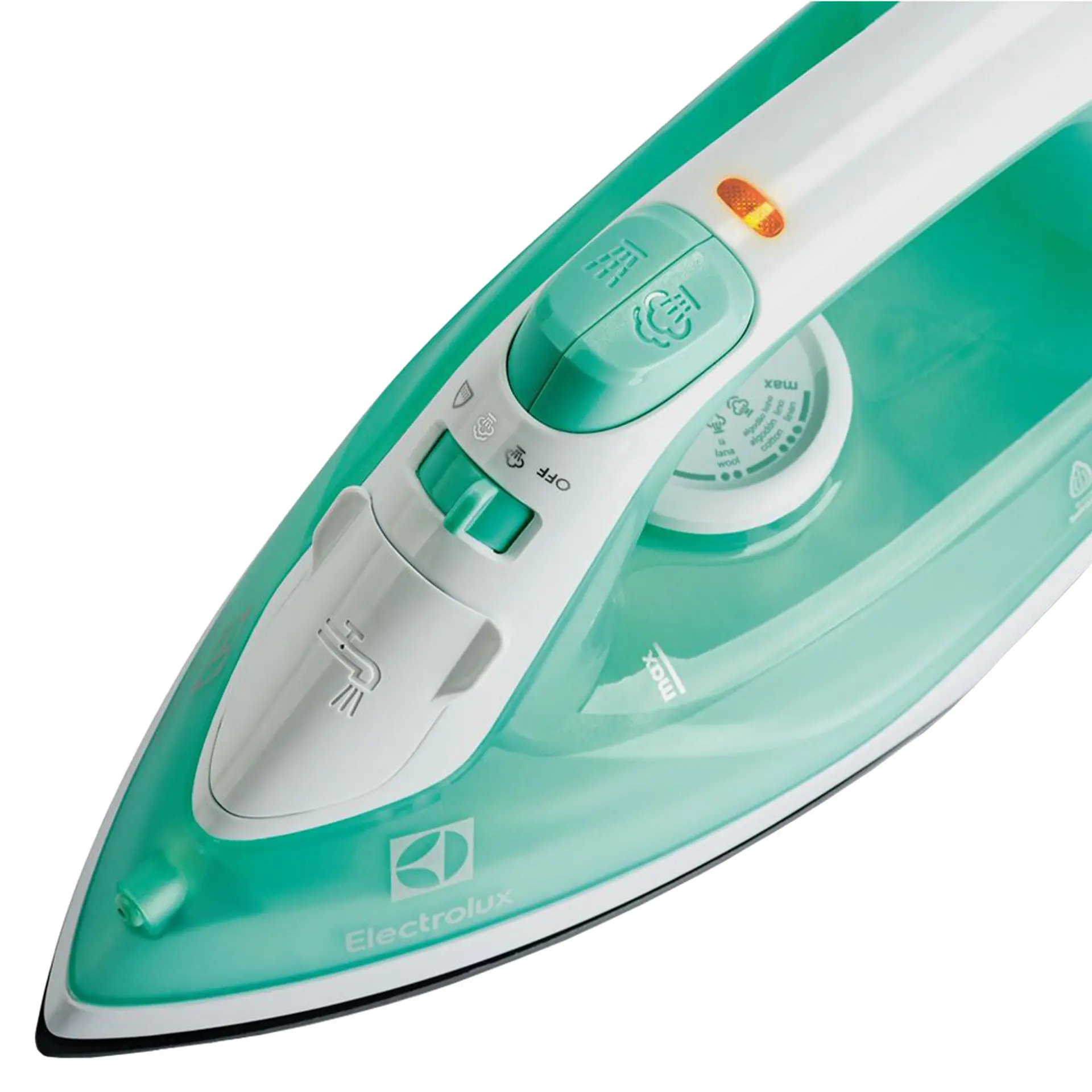 Ferro de Passar a Vapor e Seco Electrolux Easyline Vapor Vertical 1200W SIE70 - Verde - 110 Volts