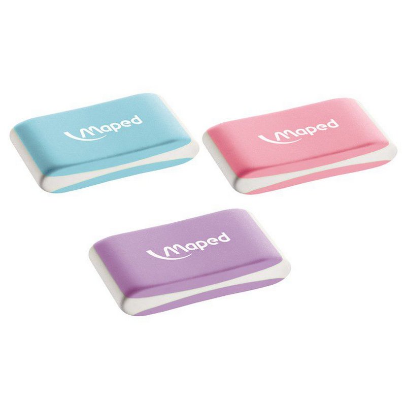 Borracha Maped Essentials Soft Unidade Pastel Sortido