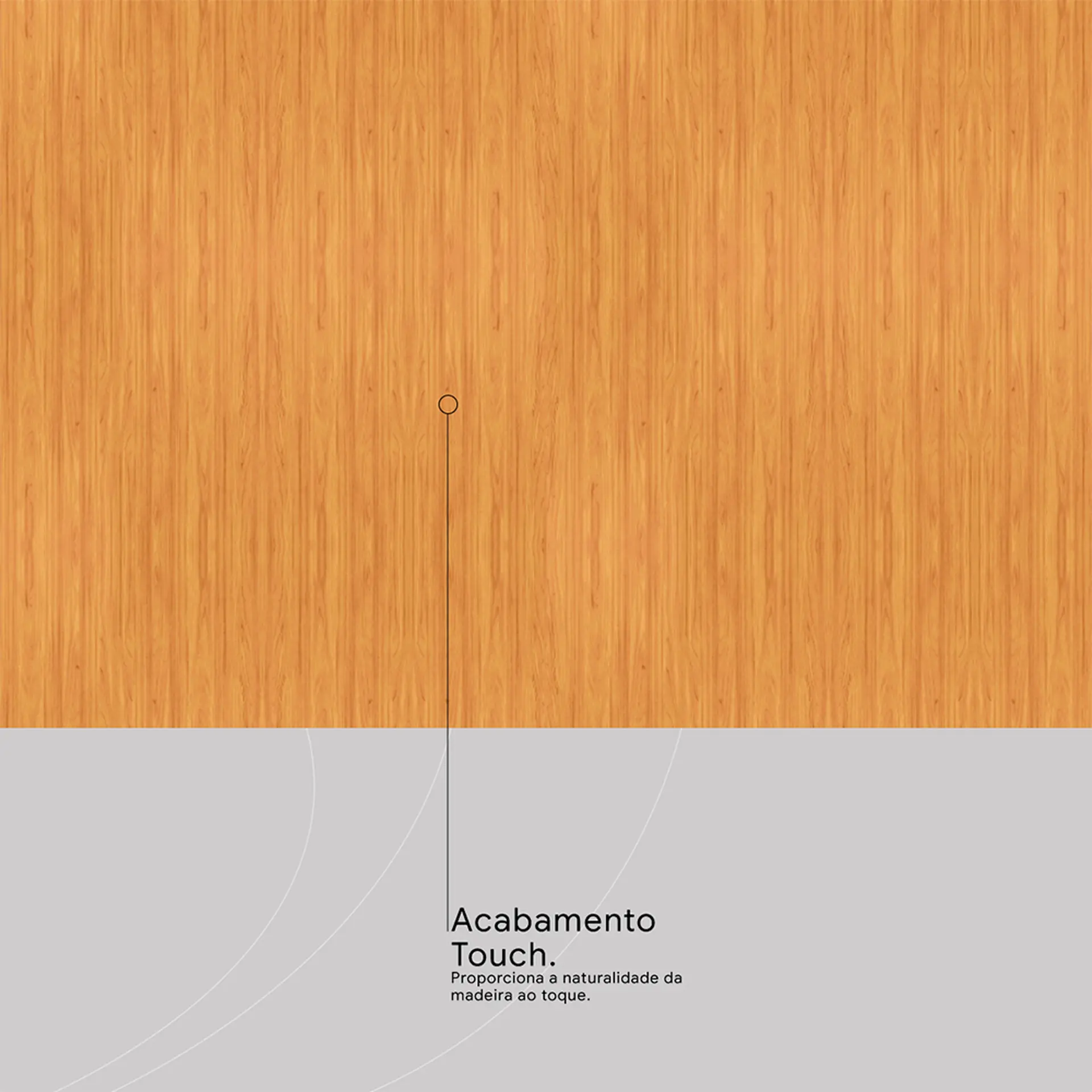 Tampo para Balcão 120cm Plena Demobile - CINAMOMO TOUCH