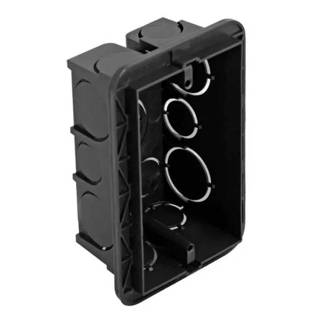 Caixa de Embutir 4X2 PVC Preto Pial Plus I Legrand 689044 - Unitário