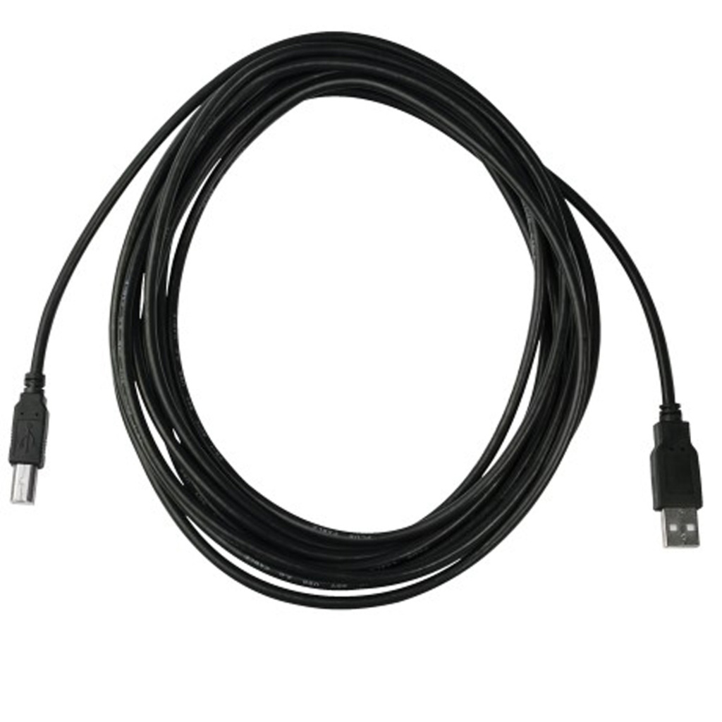 Cabo USB A-Macho - B-Macho 3,0 Metros 2.0 Preto Pluscable - PC-USB3001