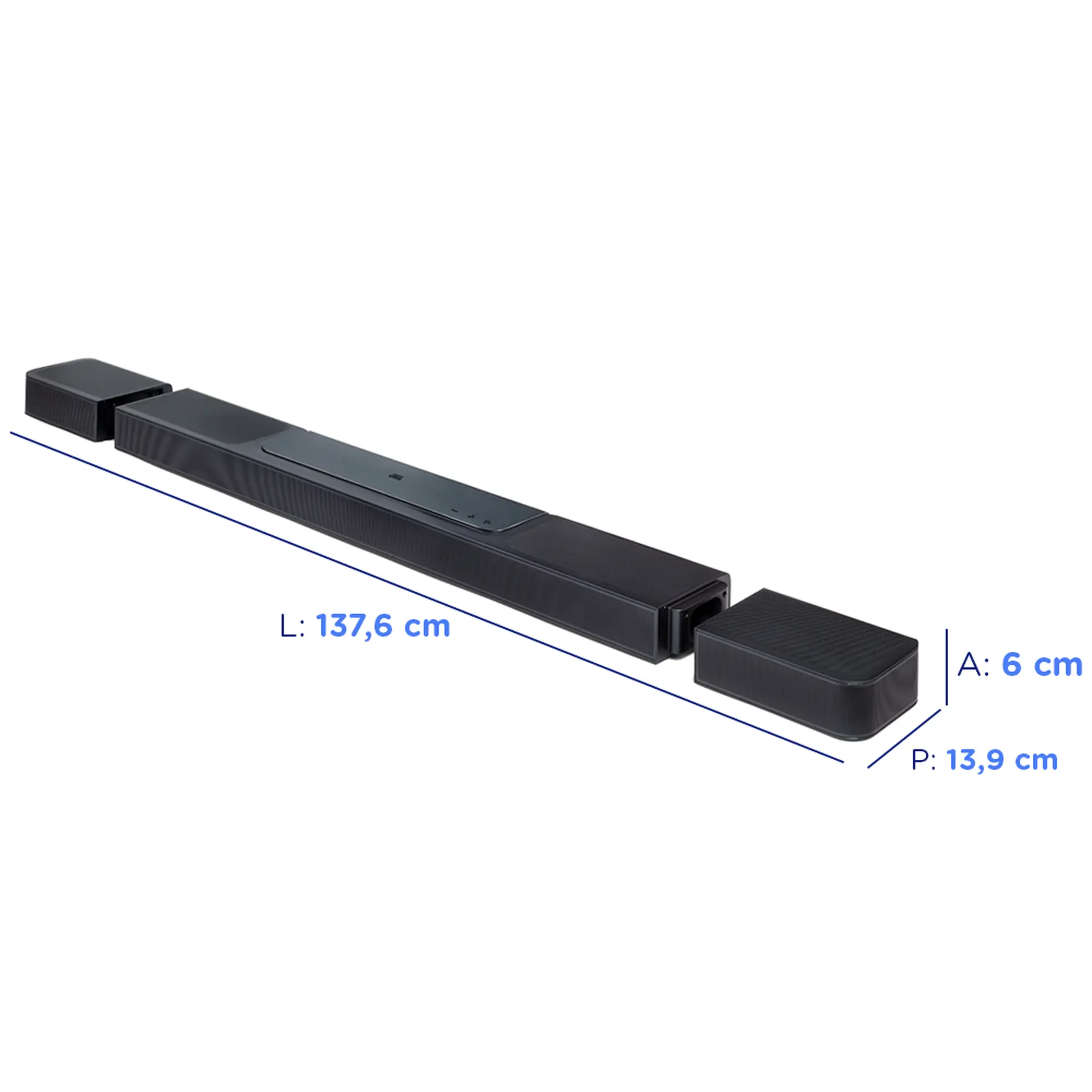 Soundbar JBL Bar 1300X 585W Bluetooth 11.1.4 Canais
