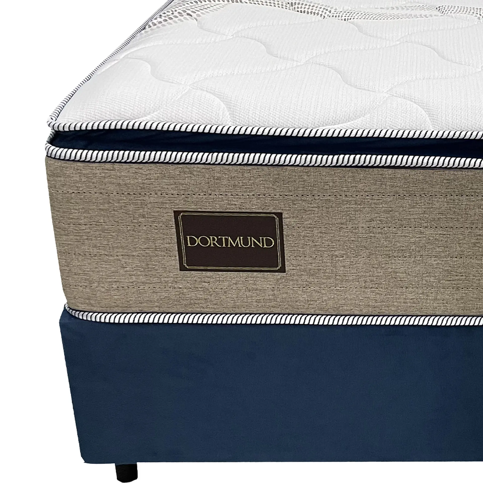 Colchão Casal Molas BlueWave Gazin Dortmund 138x188 - Castor