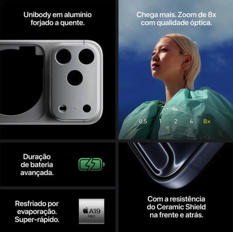 Apple iPhone 17 Pro Max 2 TB Azul Profundo 5G