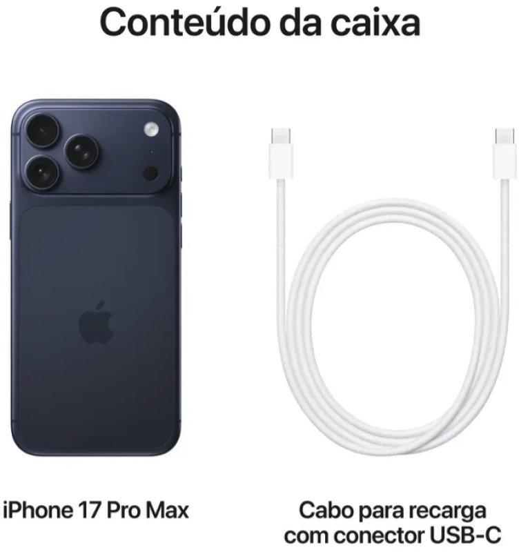 Apple iPhone 17 Pro Max 2 TB Azul Profundo 5G