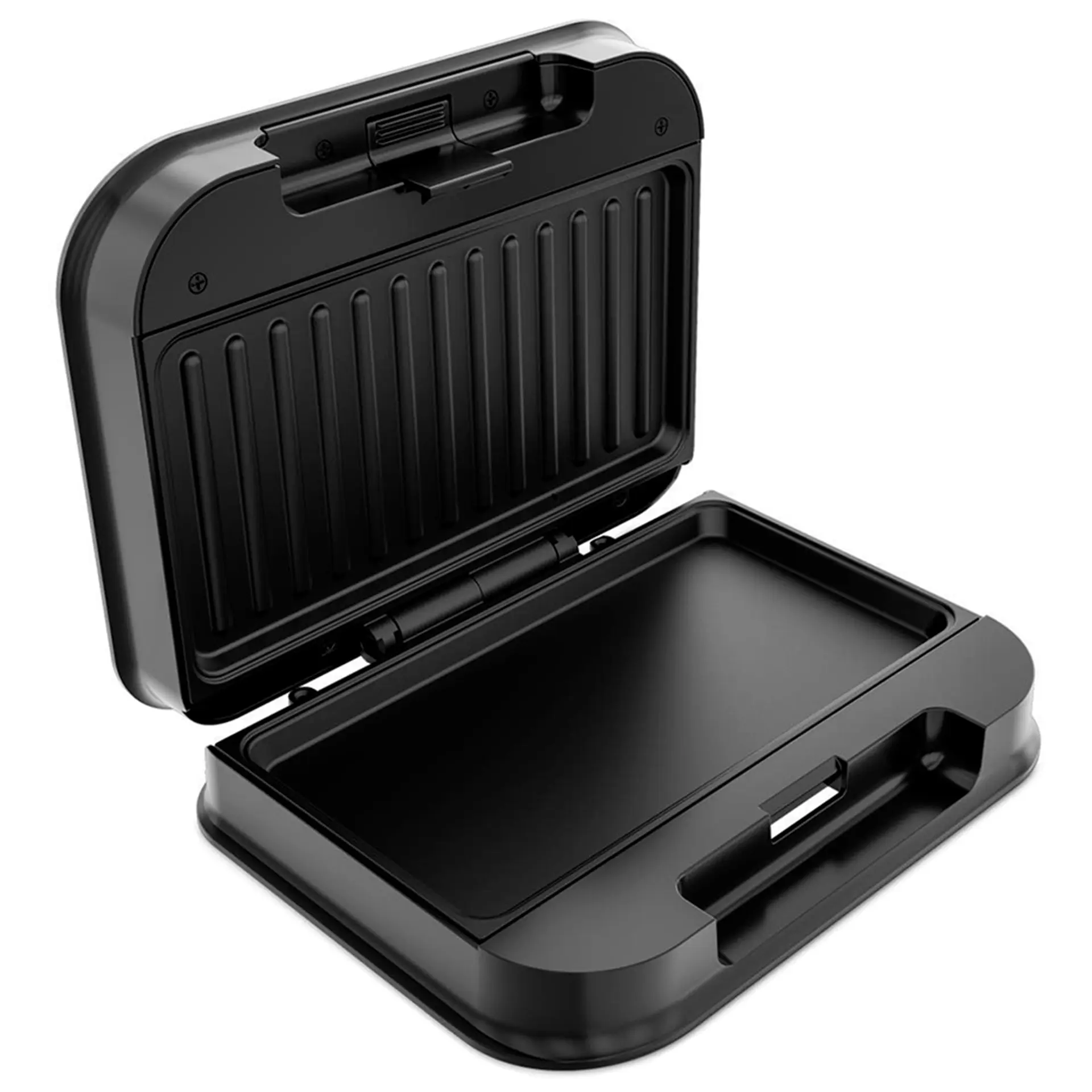 Grill Sanduicheira Britânia BGR25B Antiaderente 750W - Preto/Inox - 110 Volts