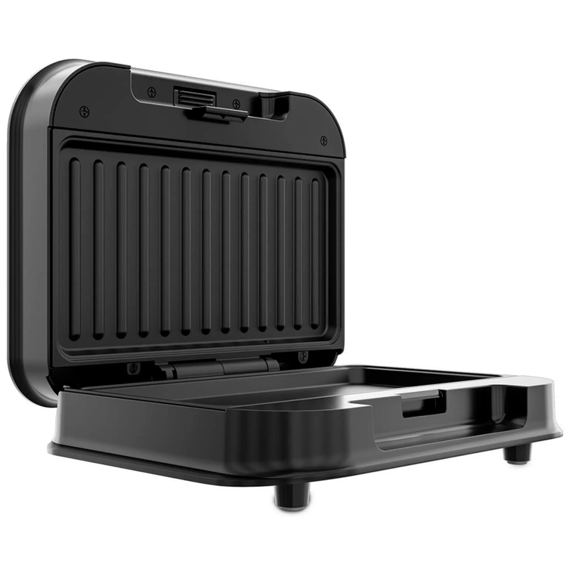 Grill Sanduicheira Britânia BGR25B Antiaderente 750W - Preto/Inox - 110 Volts