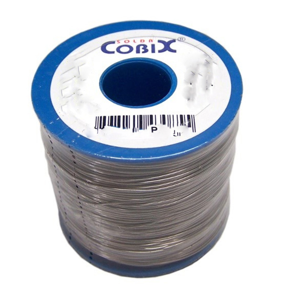 Solda Estanho Carretel 500GR 60x40 1MM Cobix - 116