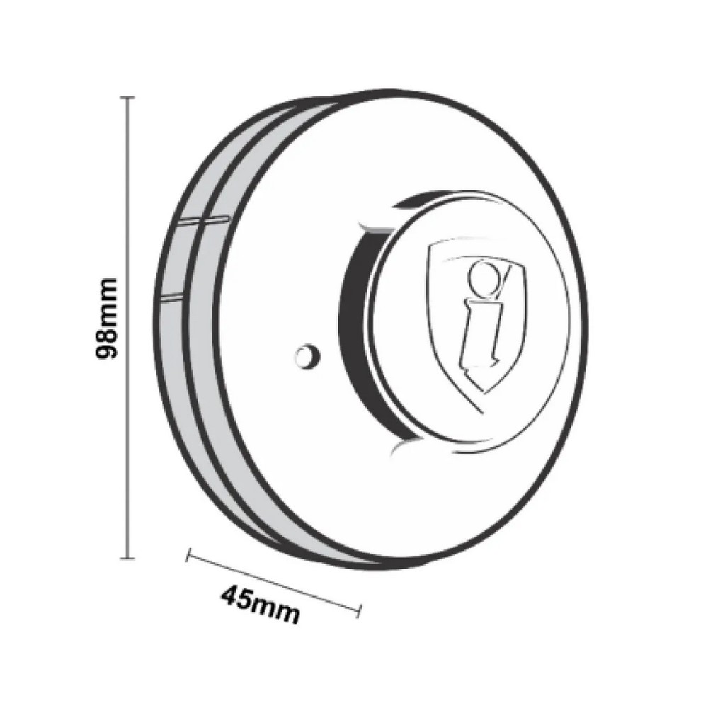 Detector de Fumaça Convencional SDOC Ilumac