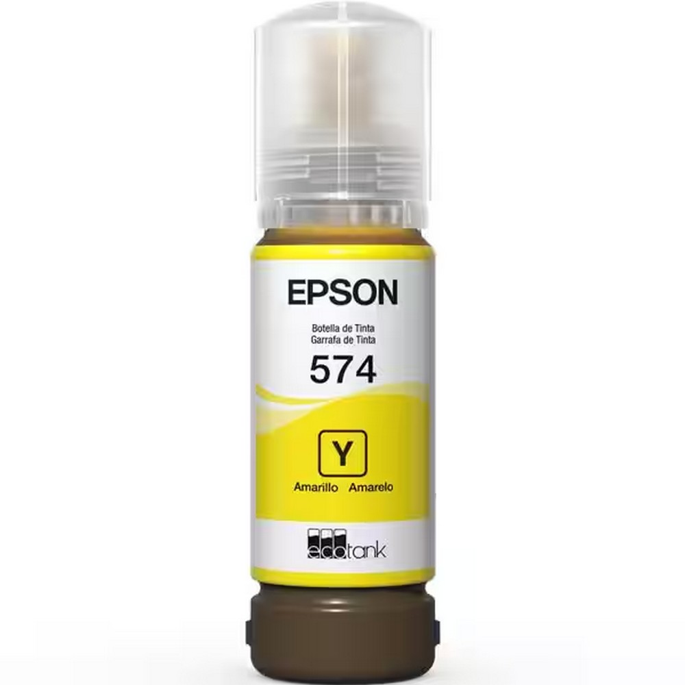 Tinta para Cartucho Epson Amarelo Original T574420 7.200 páginas para L8050 L18050