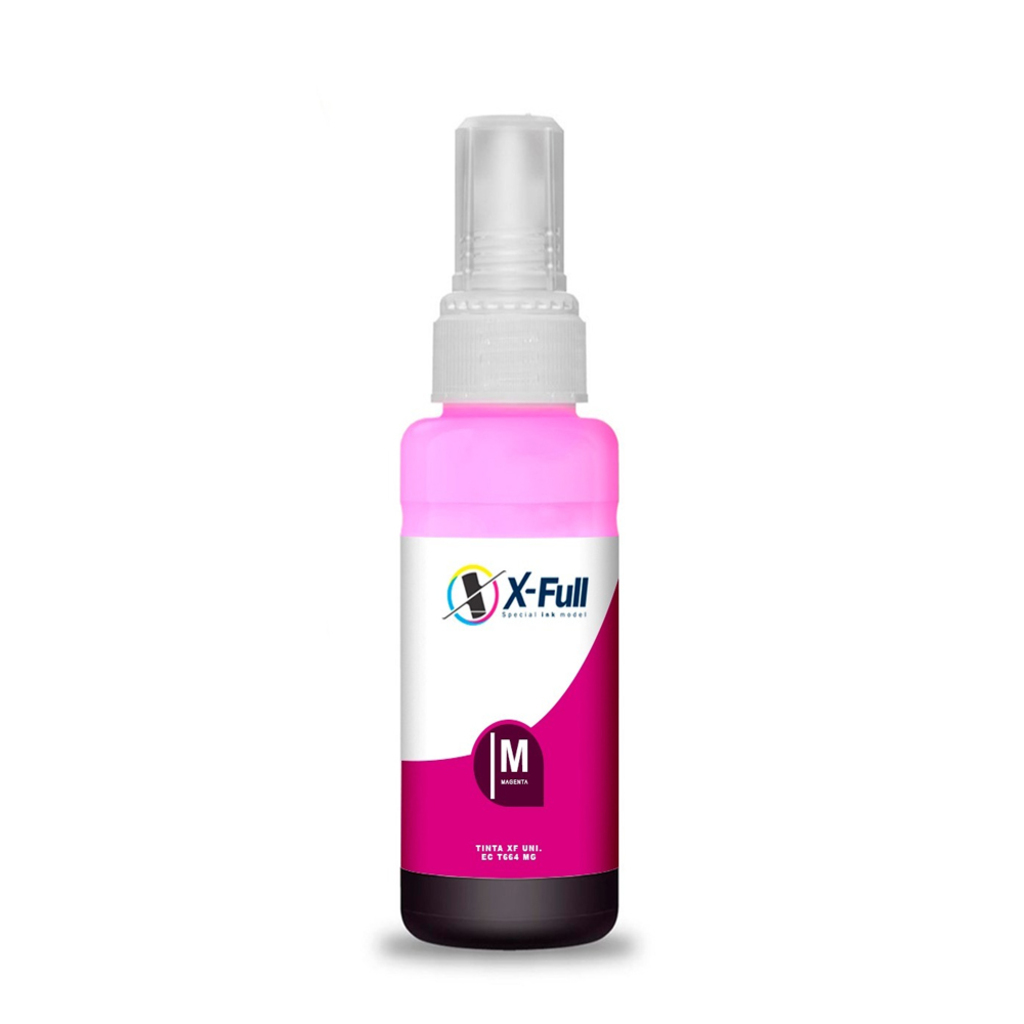Tinta Cartucho Epson T664 Magenta 100ml X-Full Potencial Suprimentos - 4871