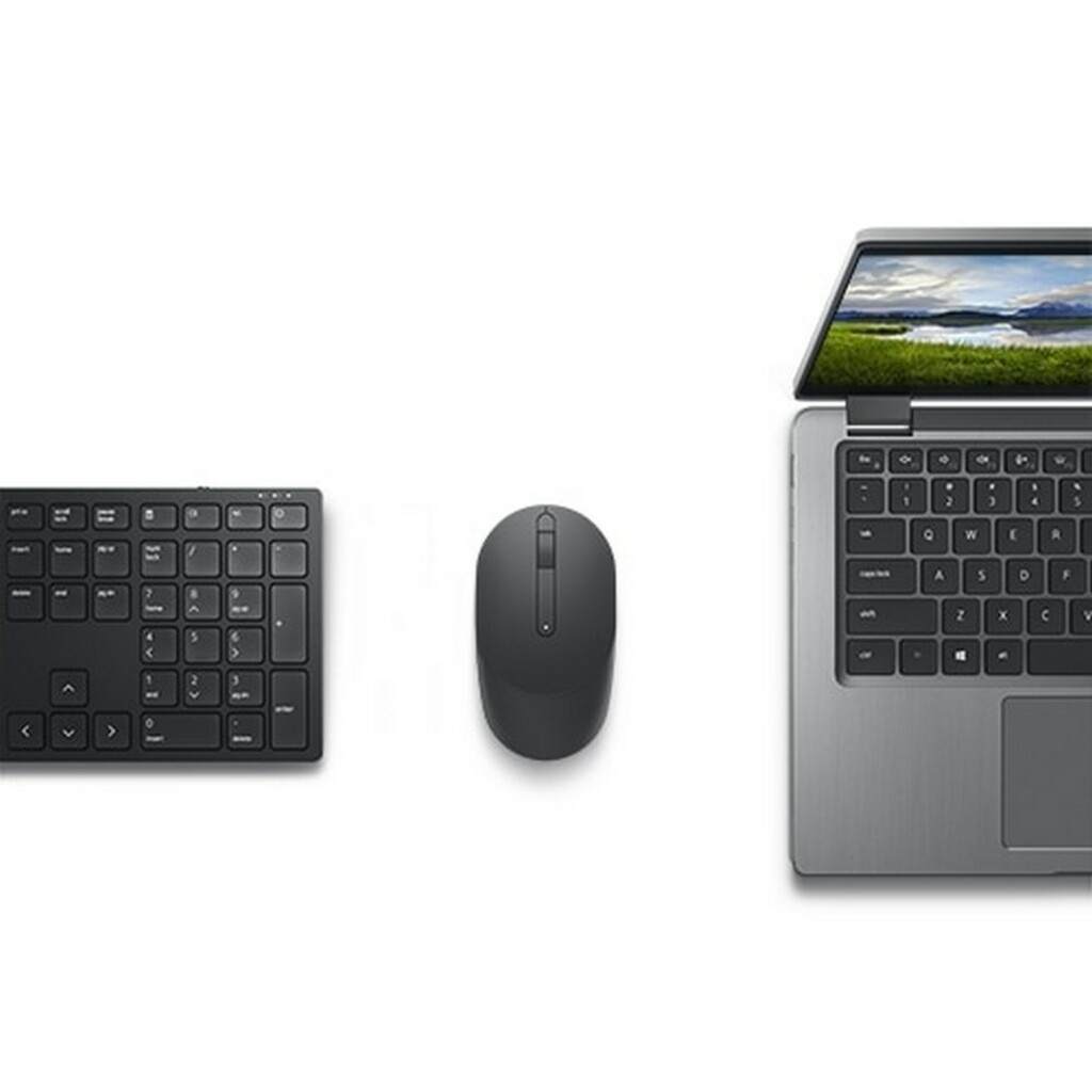 Kit Teclado + Mouse sem Fio Multimídia Dell Preto KM5221W