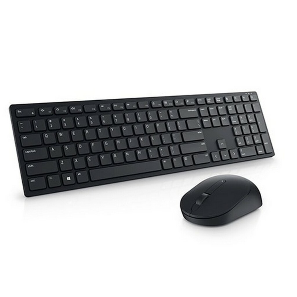 Kit Teclado + Mouse sem Fio Multimídia Dell Preto KM5221W