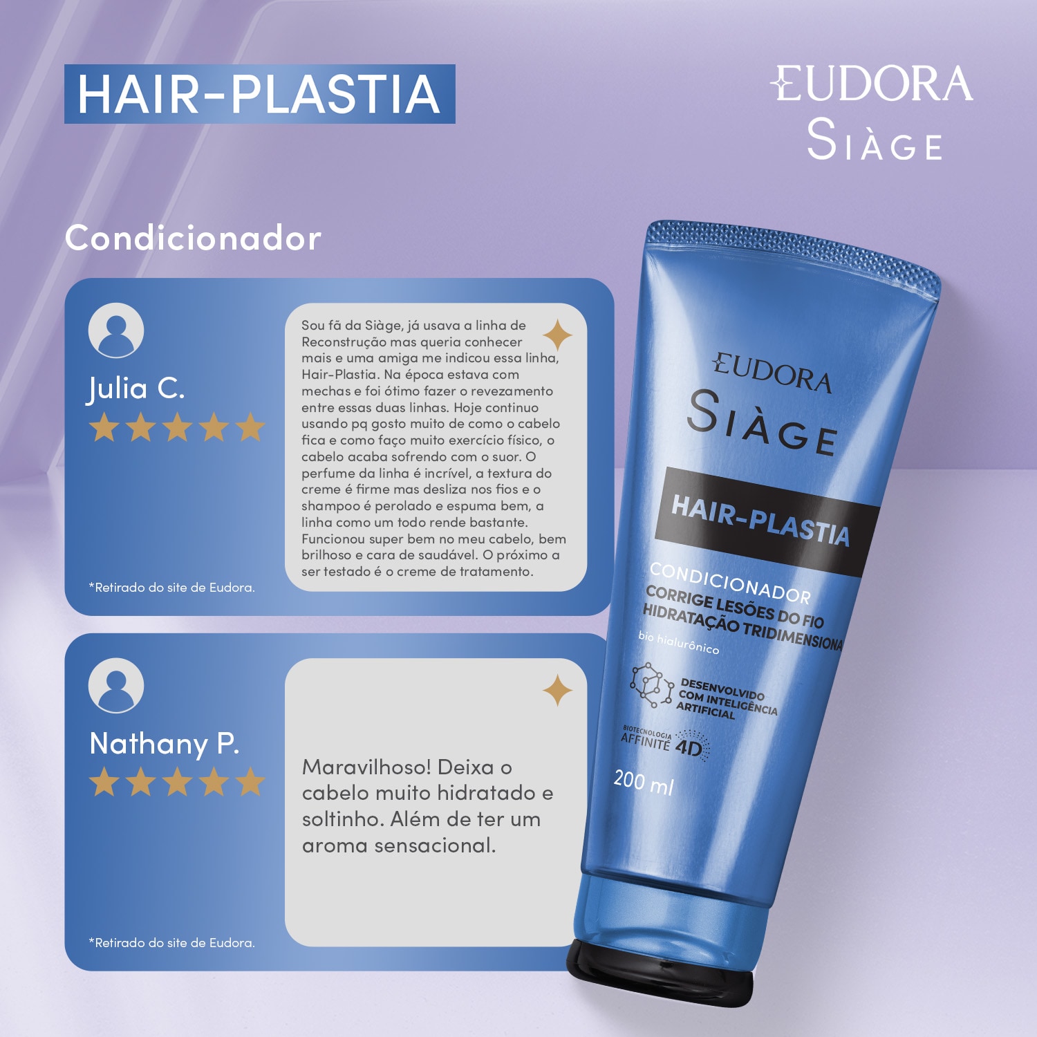 Siàge Condicionador Hair-Plastia 200ml