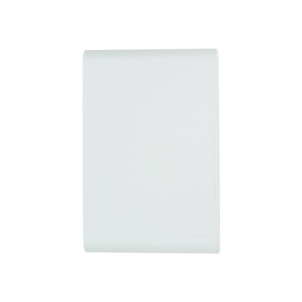 Espelho 4x2 Placa Cega + Suporte Liz Branco Tramontina - 57106/001