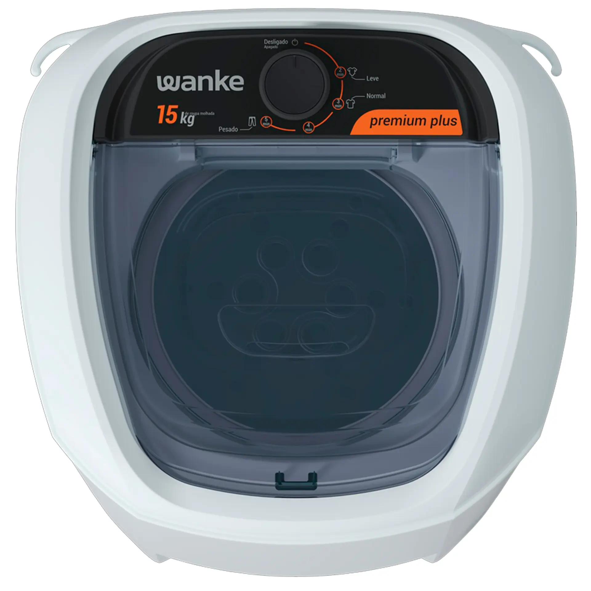 Centrífuga de Roupas Wanke CWAT150 15kg 3 Programas - Branco - 110 Volts