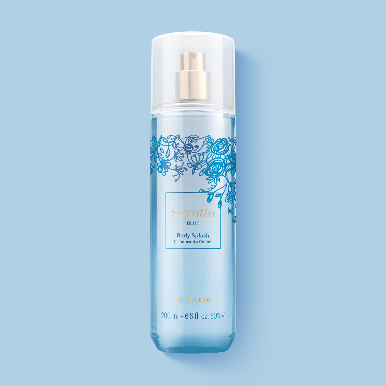 Combo Floratta Blue: Desodorante Colônia 75ml + Body Splash 200ml