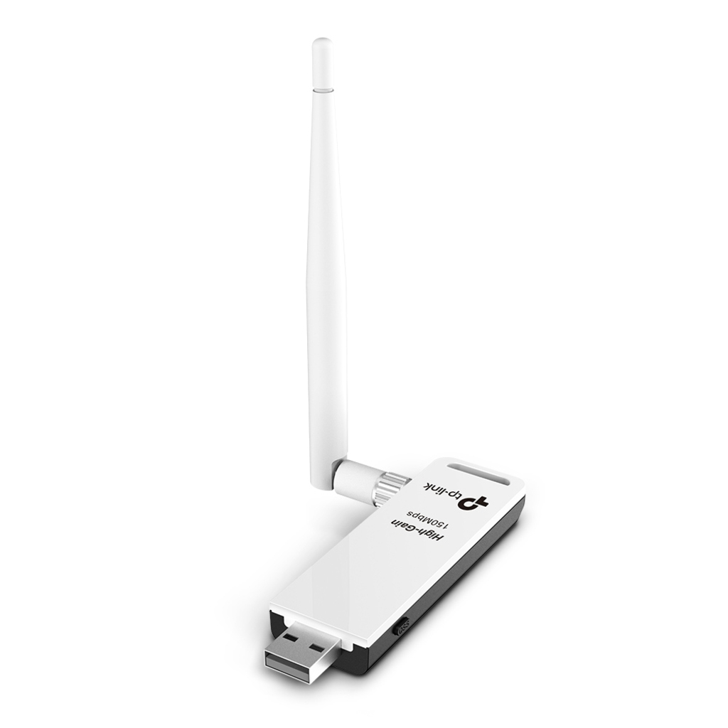 Adaptador USB Wireless Tp-Link 150N 1 Antena - TL-WN722N