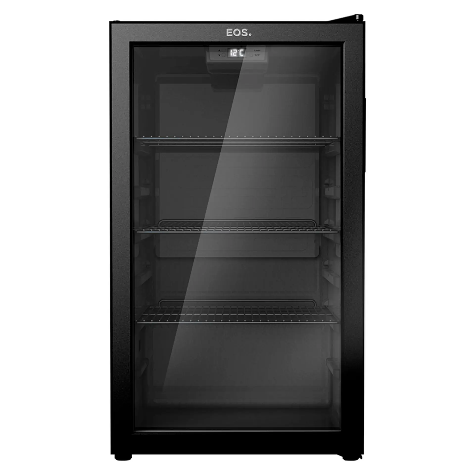 Frigobar Expositor EOS 124L Eco Gelo Porta de Vidro EEV120 - Preto - 110 Volts