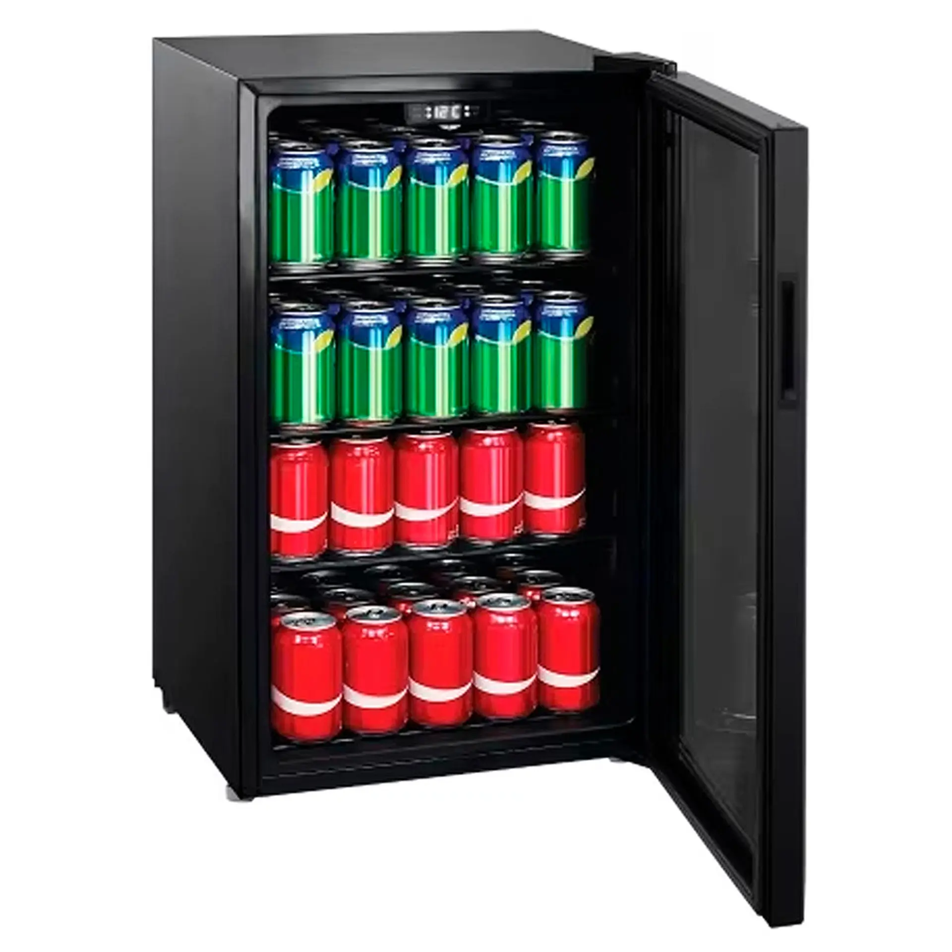 Frigobar Expositor EOS 124L Eco Gelo Porta de Vidro EEV120 - Preto - 110 Volts