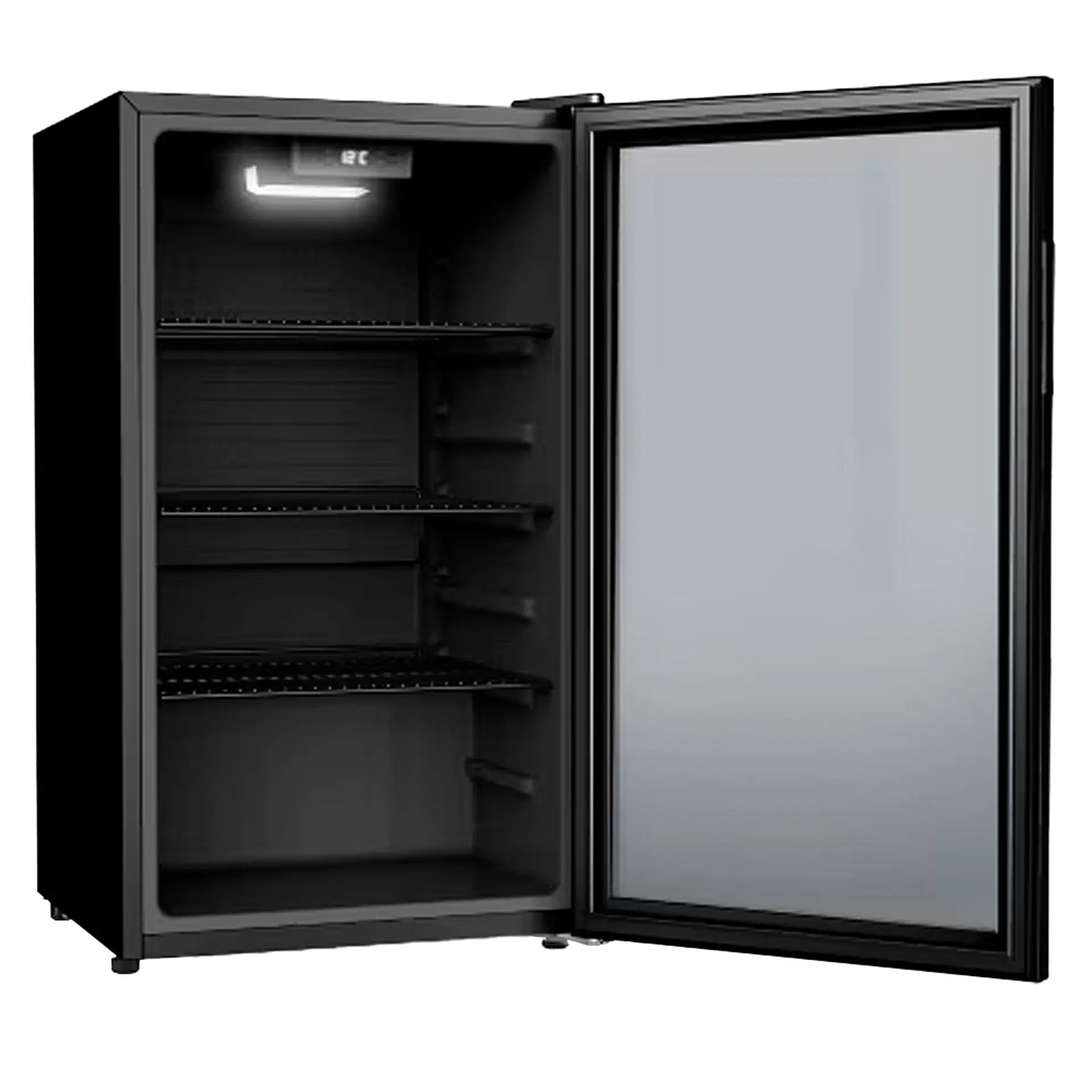 Frigobar Expositor EOS 124L Eco Gelo Porta de Vidro EEV120 - Preto - 110 Volts
