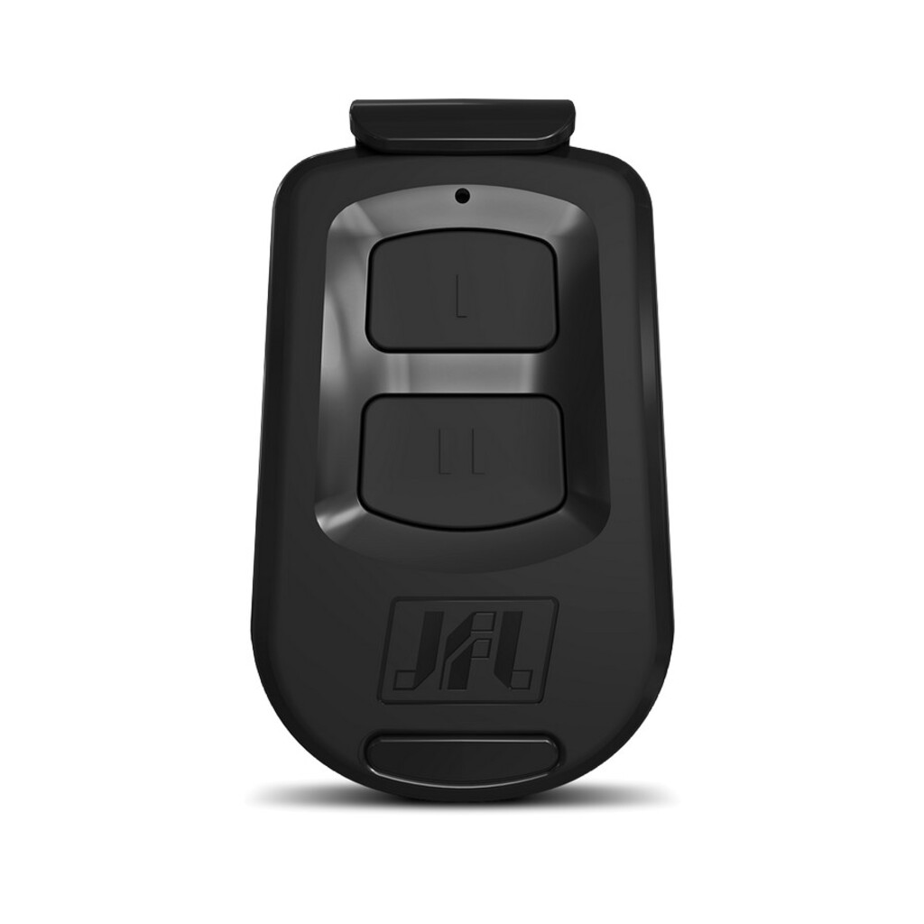 Controle Remoto 2 Botões 433,92MHZ Preto - JFL - CR2T-PTO