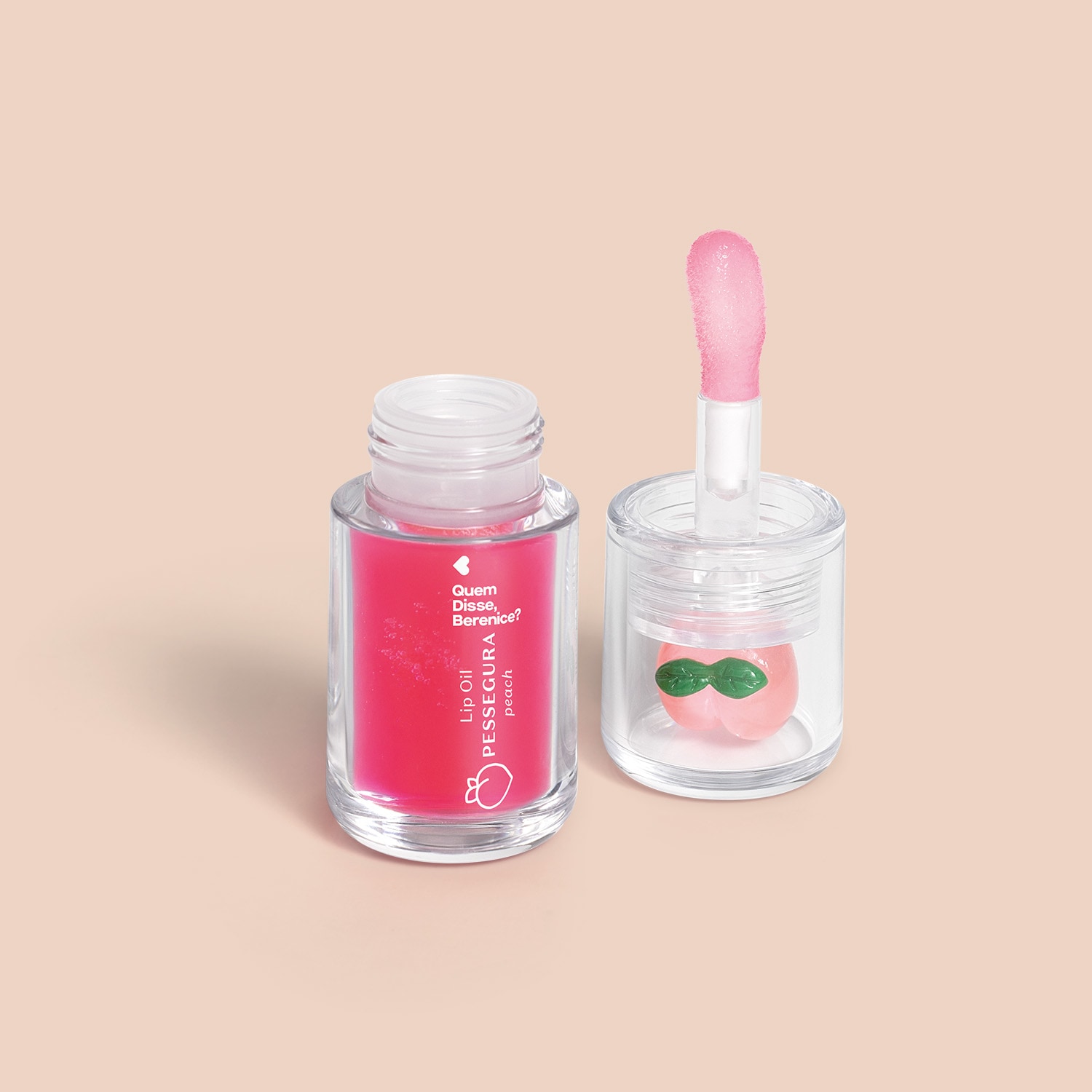Lip Oil Rosa Fúcsia Cuide-se Bem Pessegura Quem Disse, Berenice? 3,5ml