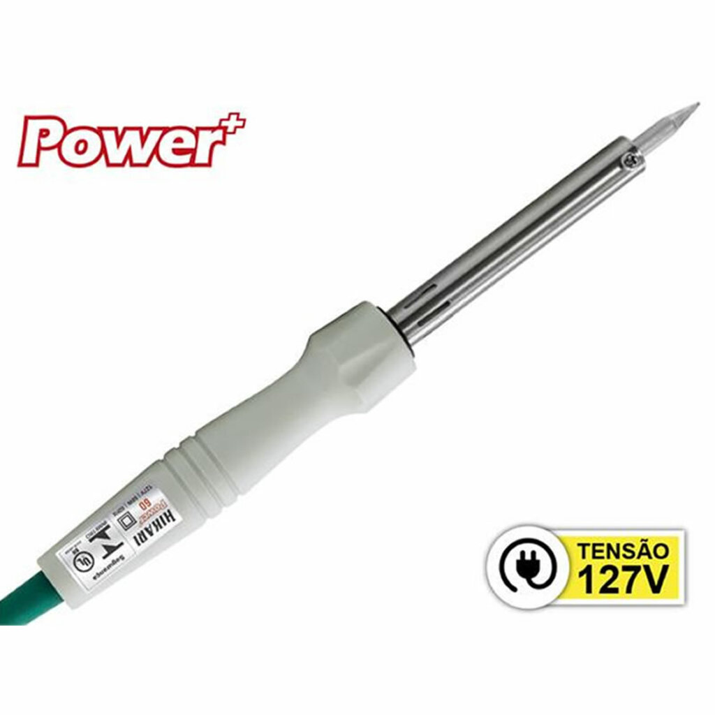 Ferro de Solda Hikari 50 Watts 127 Volts Power 60 - 21K405
