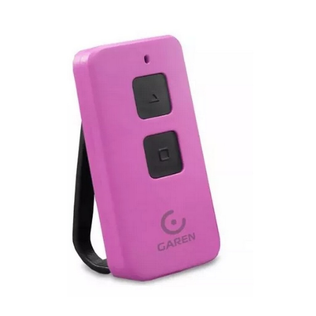 Controle Remoto 2 Botões 433,92MHZ Tx Max Garen Rosa - F01762-G