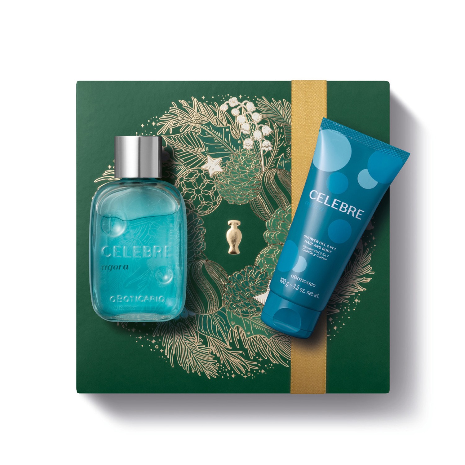 Kit Presente Natal Celebre Agora Masculino (2 itens)