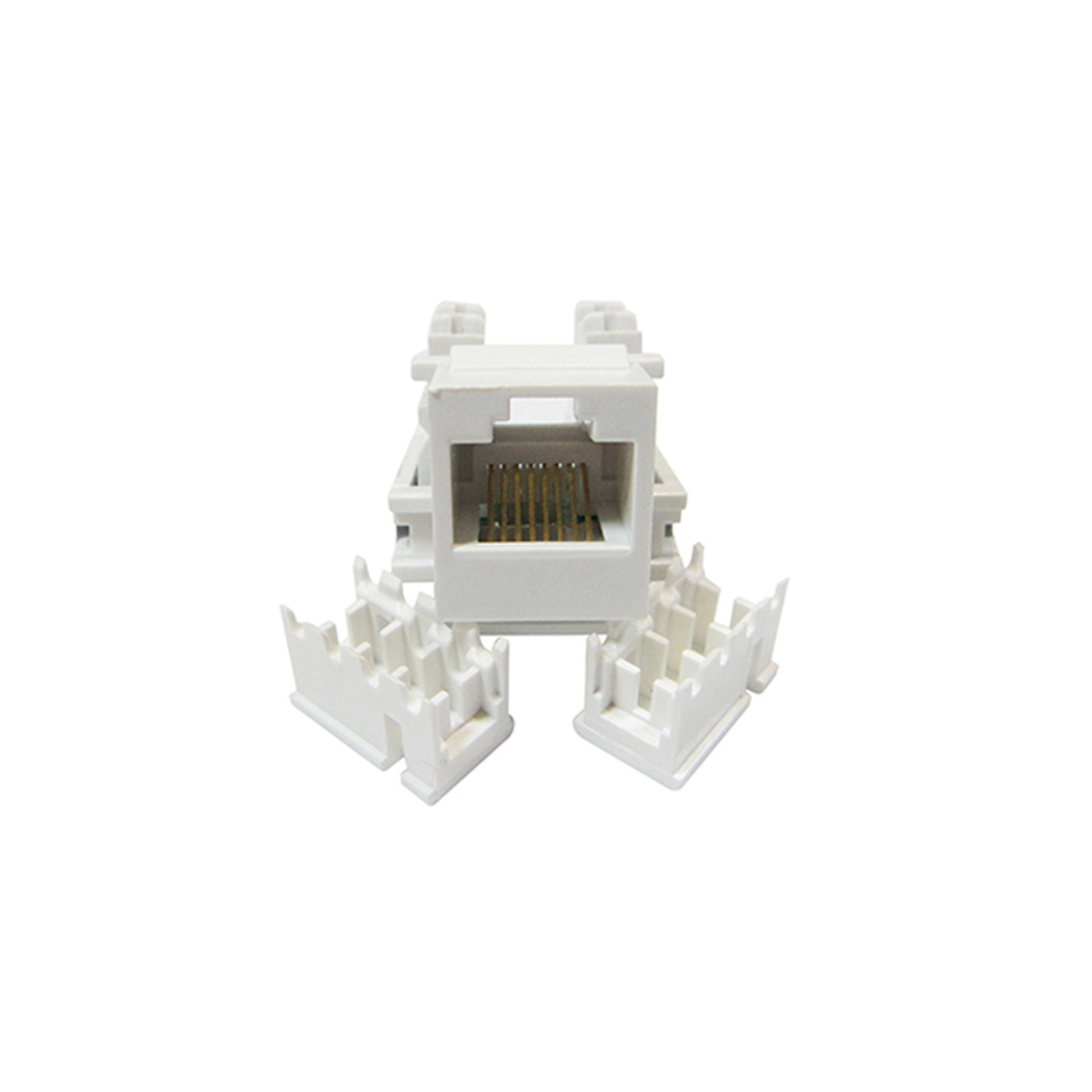 Conector Keystone Seccon SecLan RJ45 Fêmea Cat.5e Branco - WT-2001C/W