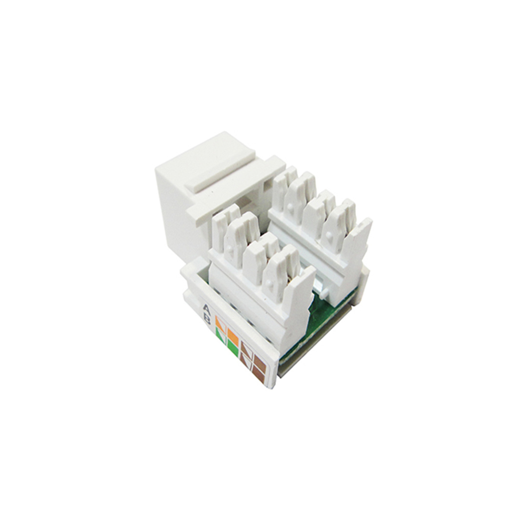 Conector Keystone Seccon SecLan RJ45 Fêmea Cat.5e Branco - WT-2001C/W
