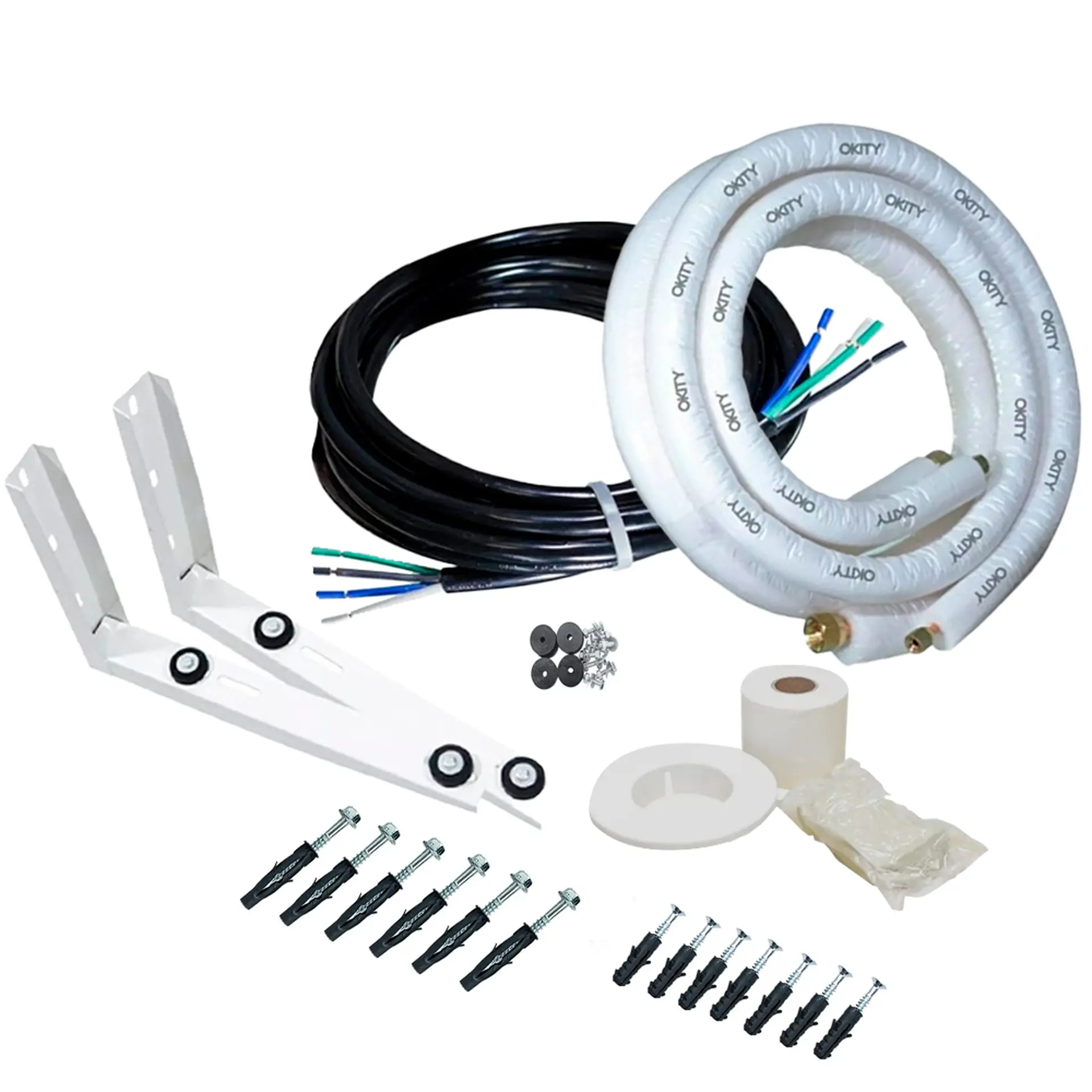 Kit de Instalação para Ar Condicionado Split 12.000 a 18.000 BTUs