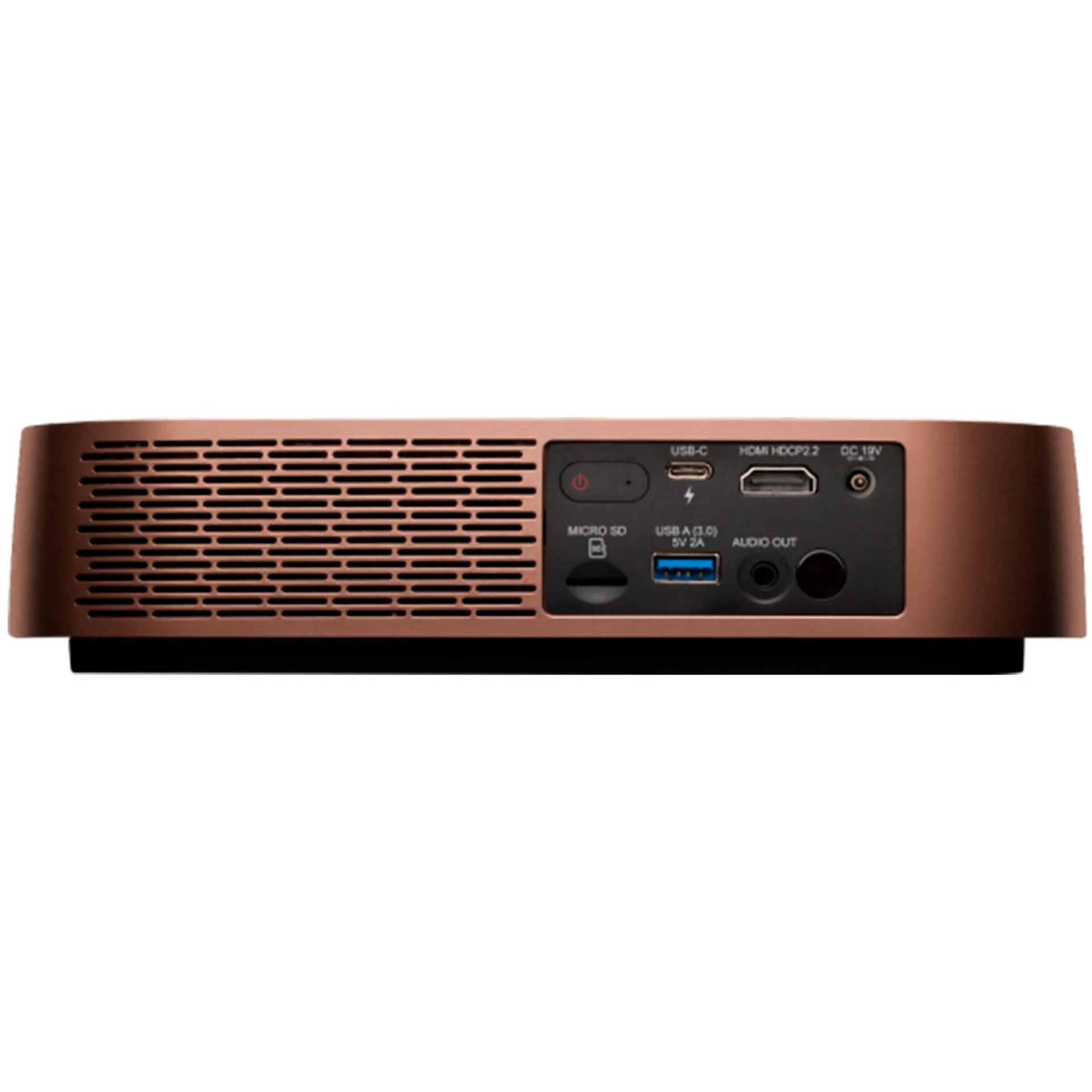 Projetor Viewsonic M2 1.200 Lúmens LED Full HD HDMI Portátil com Alto-Falante - Marrom - Bivolt