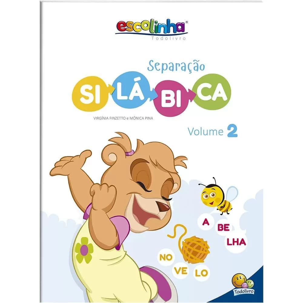 Livro Infantil Todolivro Escolinha Separação Silabica Volume 2