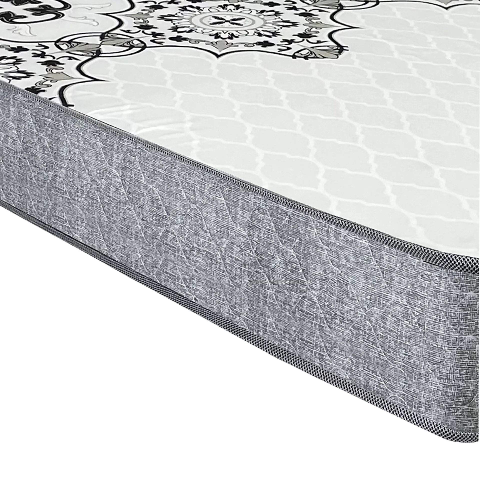 Colchão Casal de Espuma D20 Gazin Dunas 138x188 Double Face - Cinza