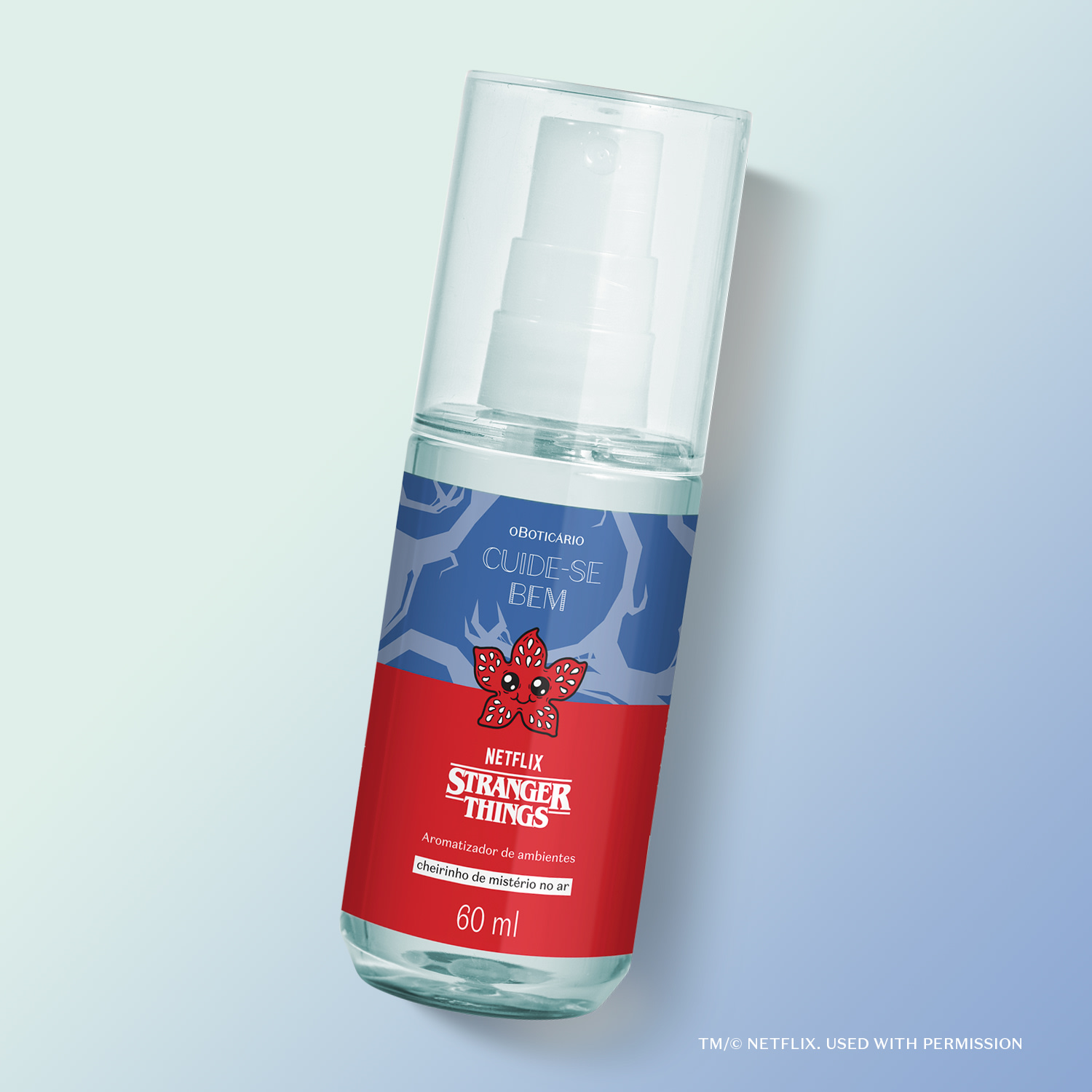 Aromatizador de Ambiente Cheirinho de Mistério no Ar Cuide-se Bem Stranger Things 60ml