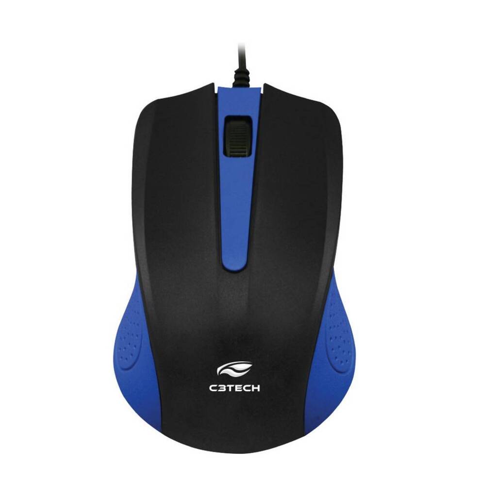Mouse USB C3Tech MS-20BL 1000 Dpi Azul - MS-20BL