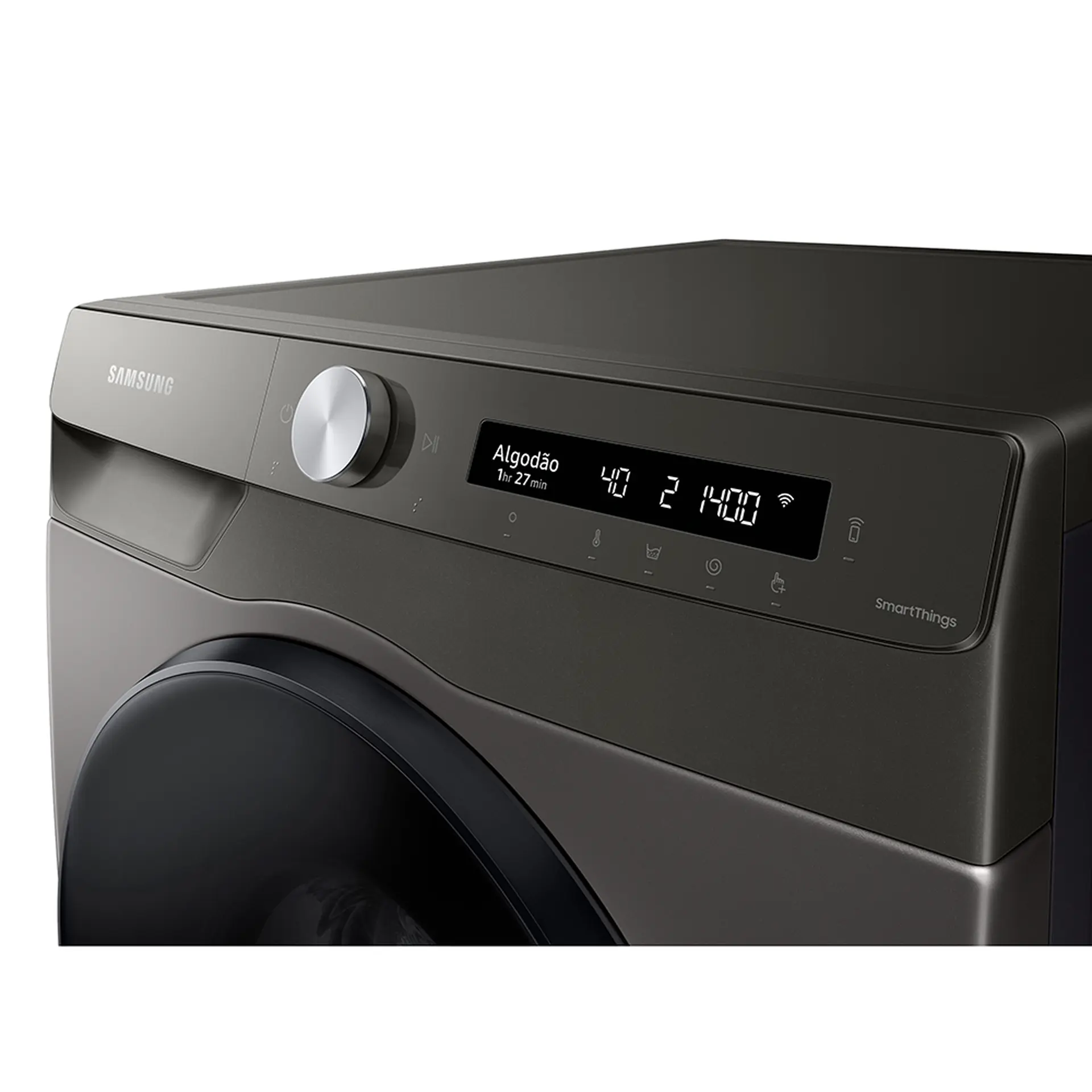 Lava e Seca Samsung Smart WD13T 13kg 3 em 1 - Inox - 220 Volts