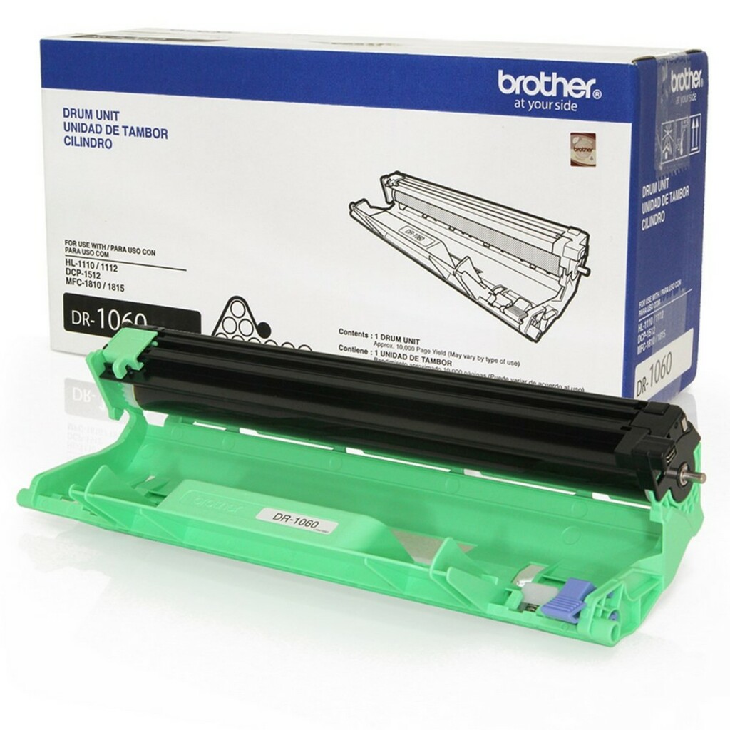 Cilindro Brother DR1060 Preto Original para HL1202, HL1212W, DCP1617NW, DCP1602