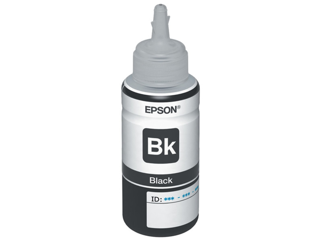 Tinta para Cartucho Epson Preto Original - T664120 - 4.000 páginas para L220, L365, L375, L380, L395, L555, L565, L575, L110, L1300