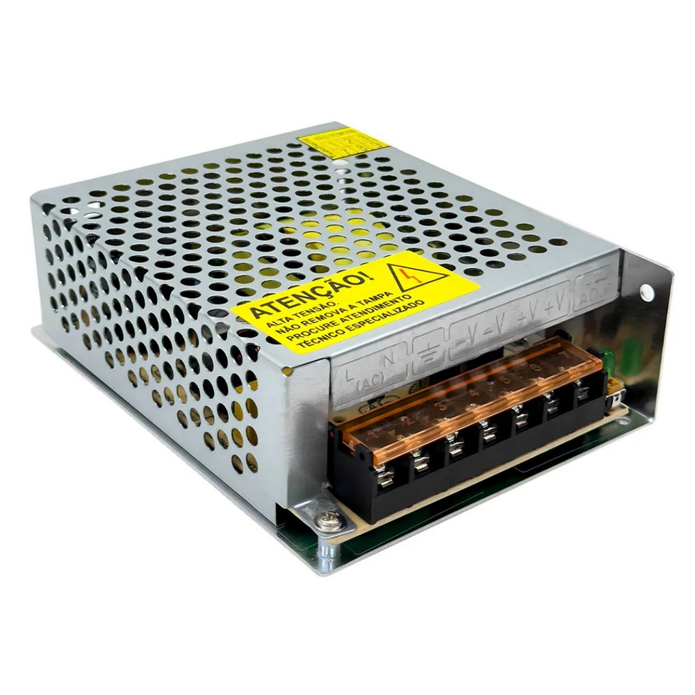 Fonte Colmeia 12V 10A 120W Bivolt F3 935