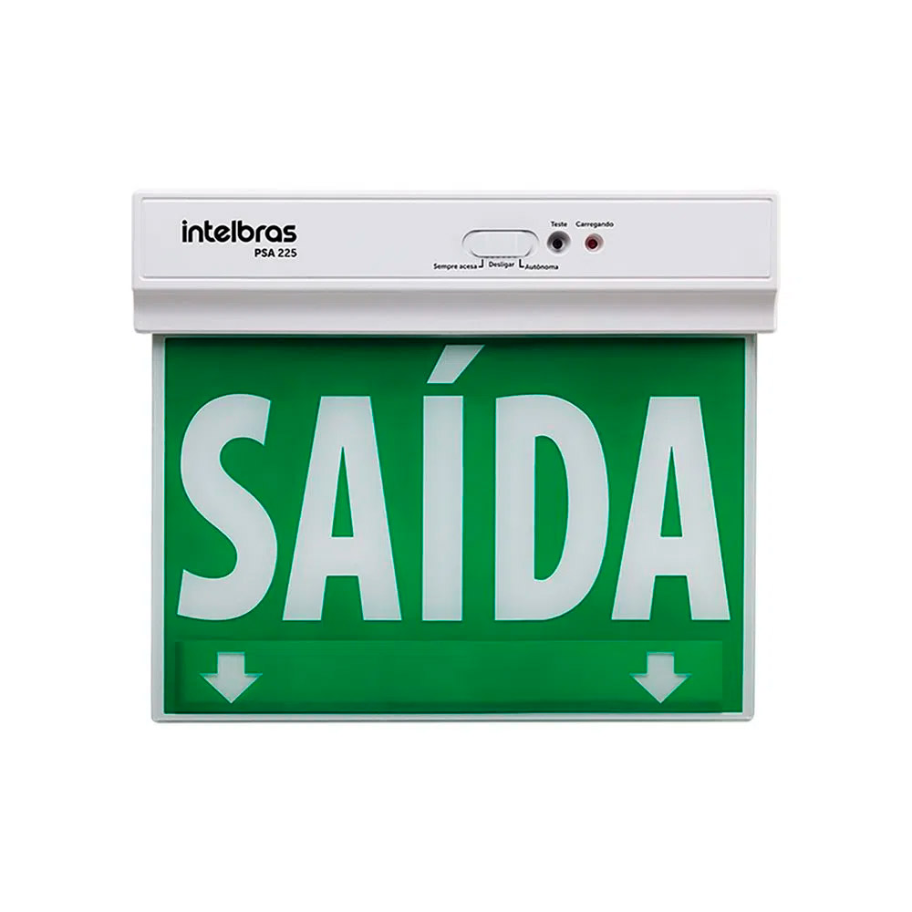 Placa de Sinalização Sempre Acesa PSA 225 Intelbras