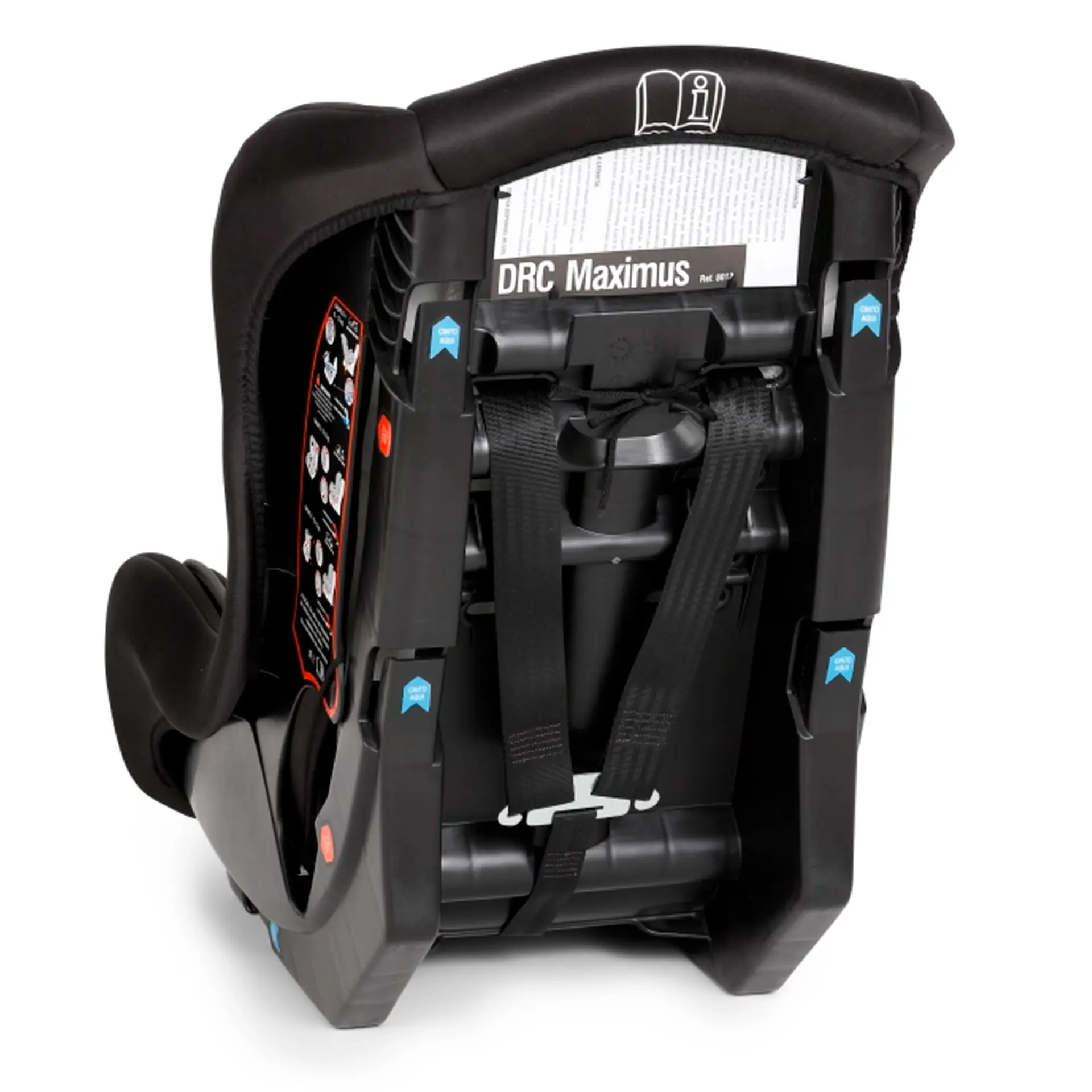 Cadeirinha para Auto Galzerano Maximus com Protetor de Ombros até 25 kg - Preto