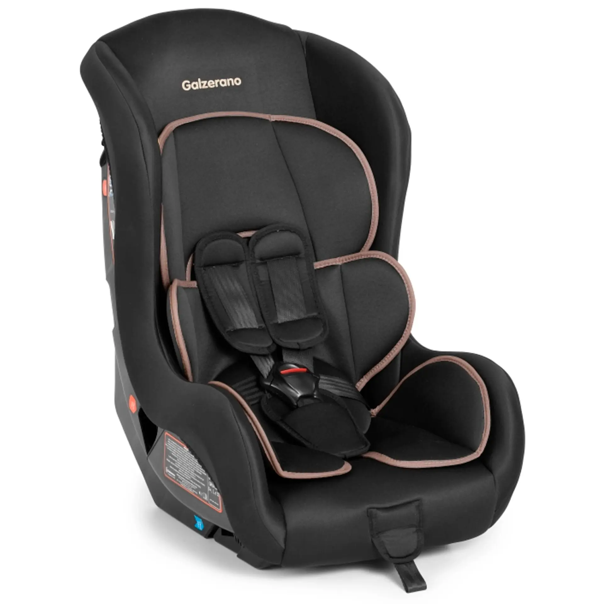 Cadeirinha para Auto Galzerano Maximus com Protetor de Ombros até 25 kg - Preto