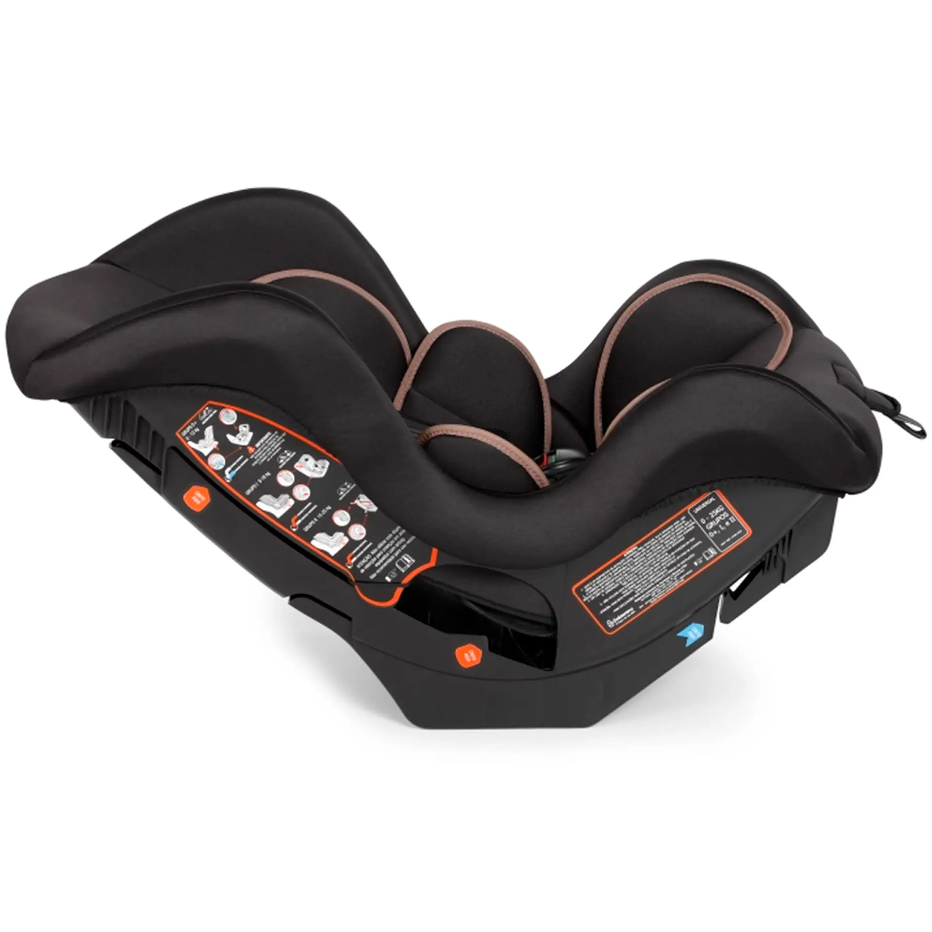 Cadeirinha para Auto Galzerano Maximus com Protetor de Ombros até 25 kg - Preto