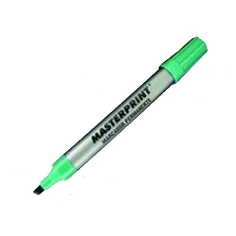 Caneta Marcador Permanente 4,5mm Caixa 12 unidades Verde Masterprint MP615